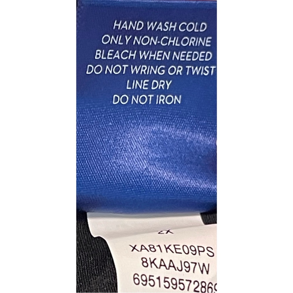 Kohl’s  Black Swim Skirt NWT Size 2X - Picture 6 of 9